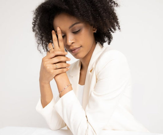 Diamond 14K Solid Yellow Gold Ring Handmade Ring