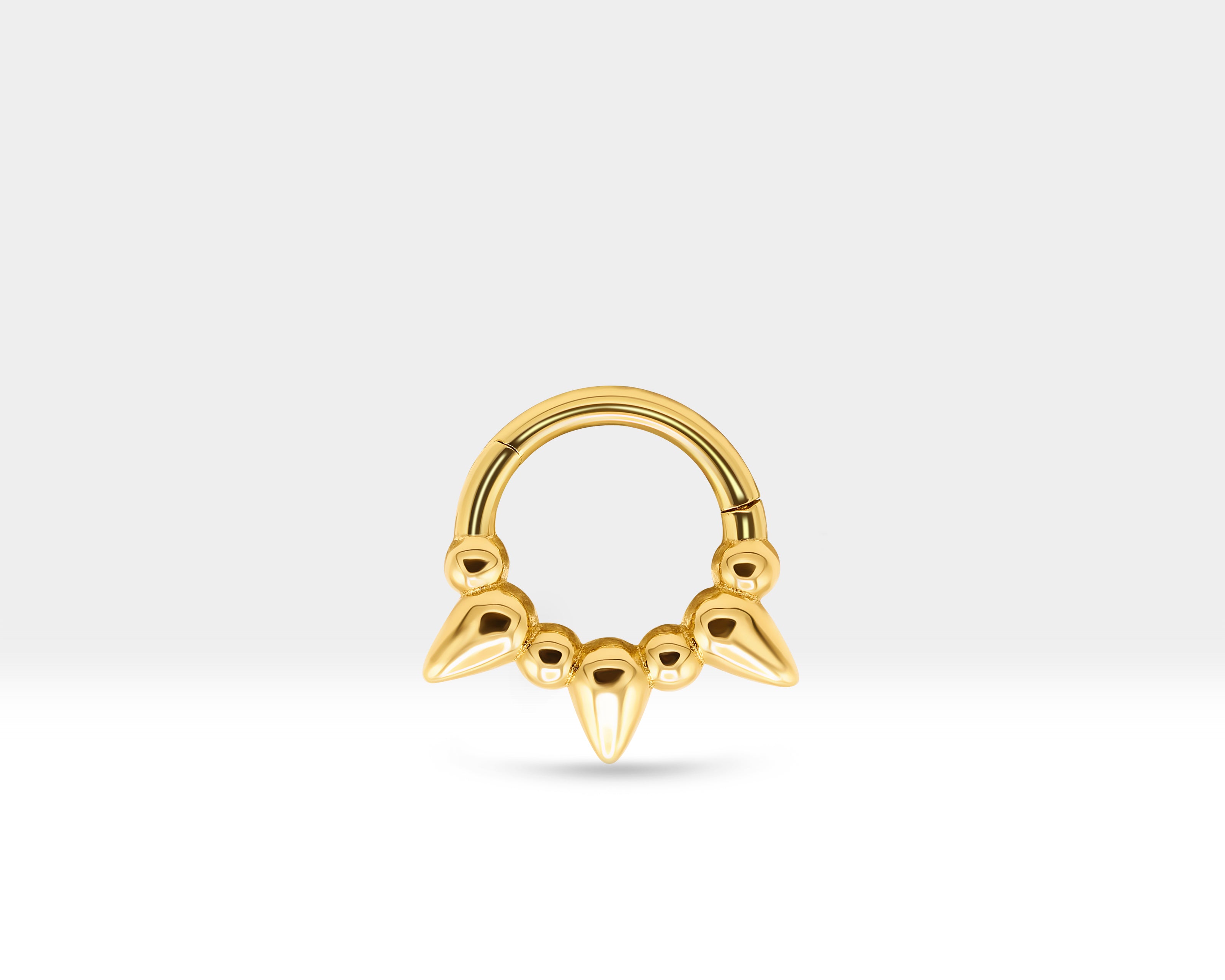 Septum Clicker high quality - Clicker 14k - Nose Ring - Septum ring - Clicker 16g - daith earrings - piercing jewelry - nose hoop - Tragus - septum 16g