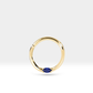 Cartilage Hoop with Marquise Diamond Daith Hoop Clicker Single Piercing in 14K Yellow-White-Rose Solid  Gold- 16G 10mm -12mm