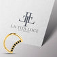 14K Solid Yellow Gold Moon Design Hoop Clicker Piercing,Black Diamond Tragus,16G(1.2)