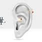 Cartilage Heart Clicker , Solitaire Ruby Heart Clicker, Single Earring,14K